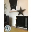 CI-RC660-19-BLACK-CG00 - Richmond 4 Column Victorian Cast Iron Radiator H660mm x W1826mm CI-RC660-19-BLACK-CG00 - Richmond 4 Column Victorian Cast Iron Radiator H660mm x W1826mm